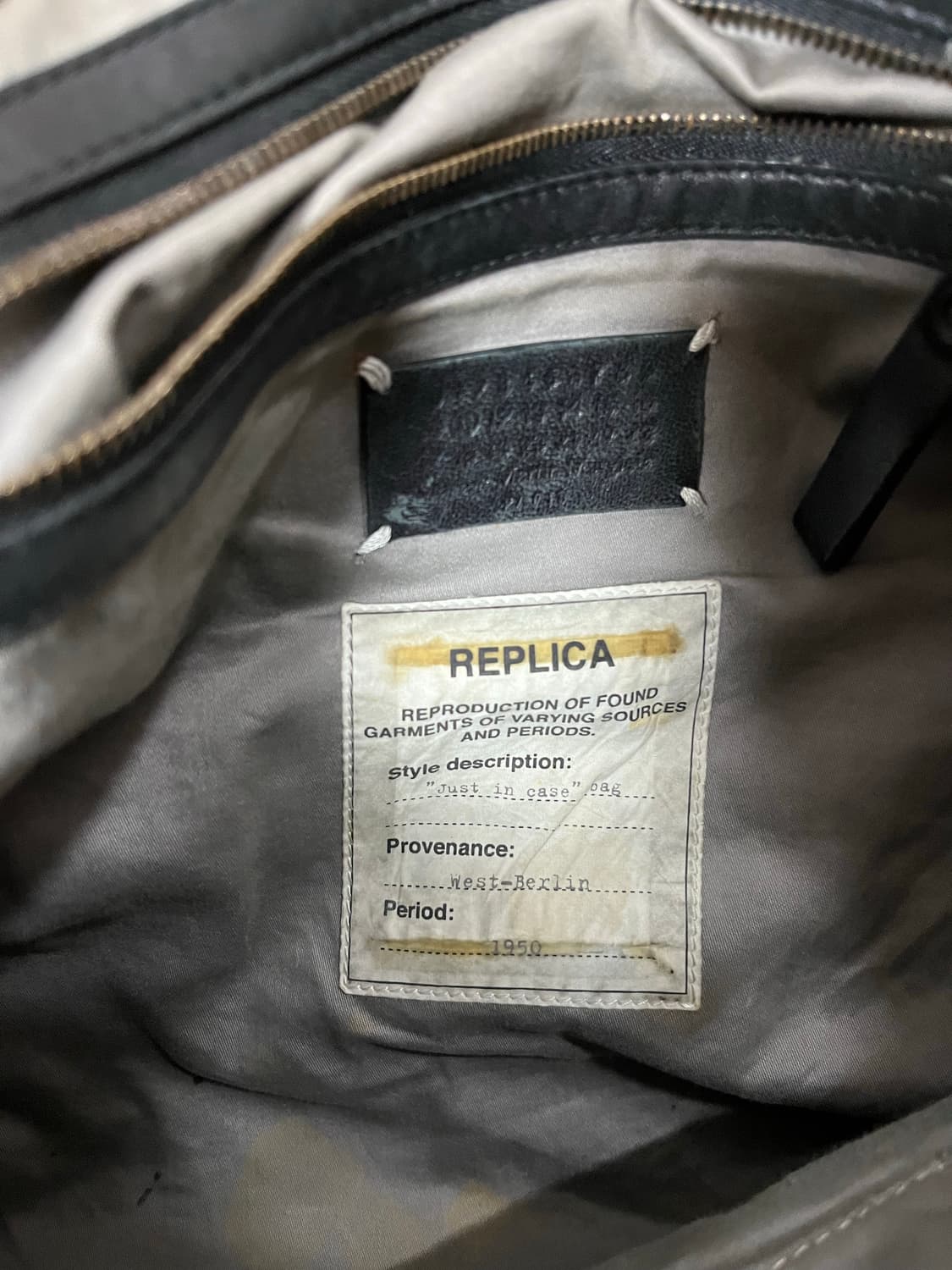 (Archive) Martin Margiela Leather Bag 상품이미지3