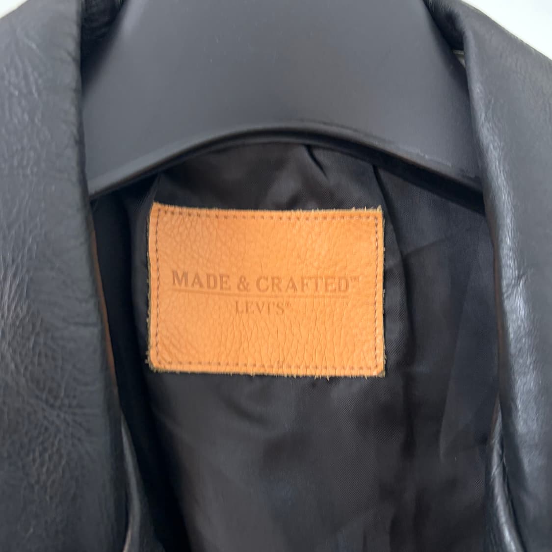 리바이스 Made&Crafted 소가죽 라이더 자켓 상품이미지8