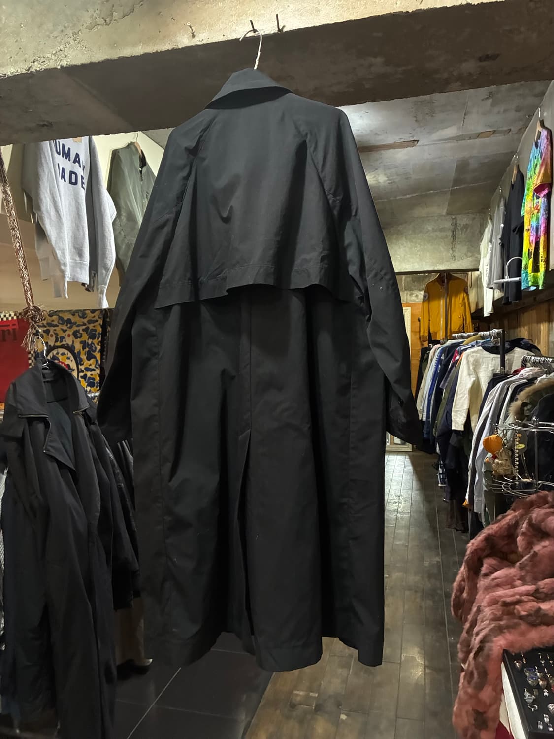 VOAAOV 22AW 보아브 리사이클 레이온 롱 코트 상품이미지6