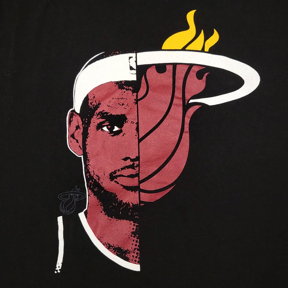 미국빈티지 마제스틱 르브론제임스 NBA 마이애미 히트  티셔츠 상품이미지3