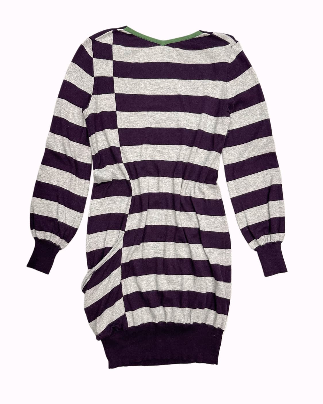 purple stripe knit dress 상품이미지5