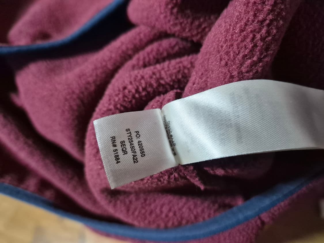 Patagonia synchilla 파타고니아 신칠라 버건디( M) 상품이미지8