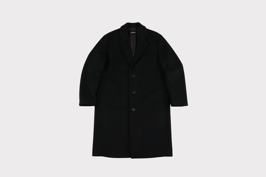 [M] 인사일런스 싱글 캐시미어 10% 울 싱글코트 상품이미지1