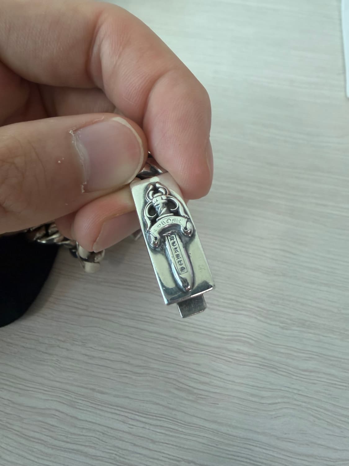 크롬하츠 베이비 대거 클래식 id 팔찌 상품이미지2