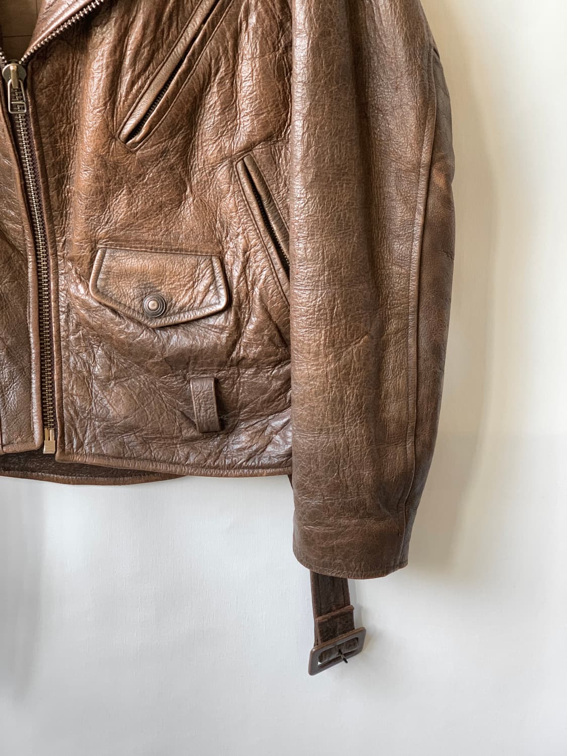 [3rd. Avion] sheepskin leather jacket 상품이미지6
