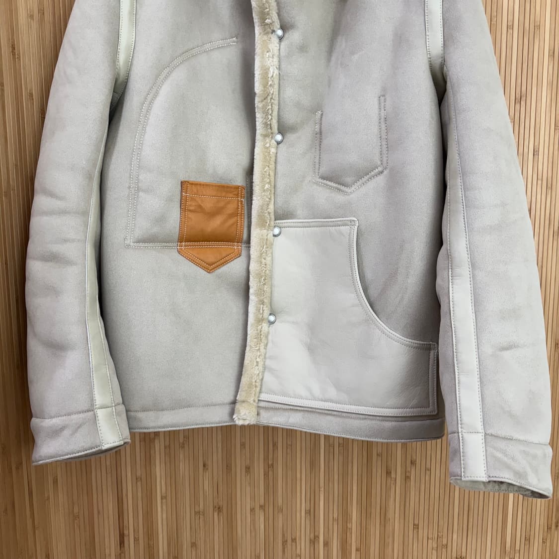 FW 25 준야 와타나베 맨 시어링 재킷  상품이미지5