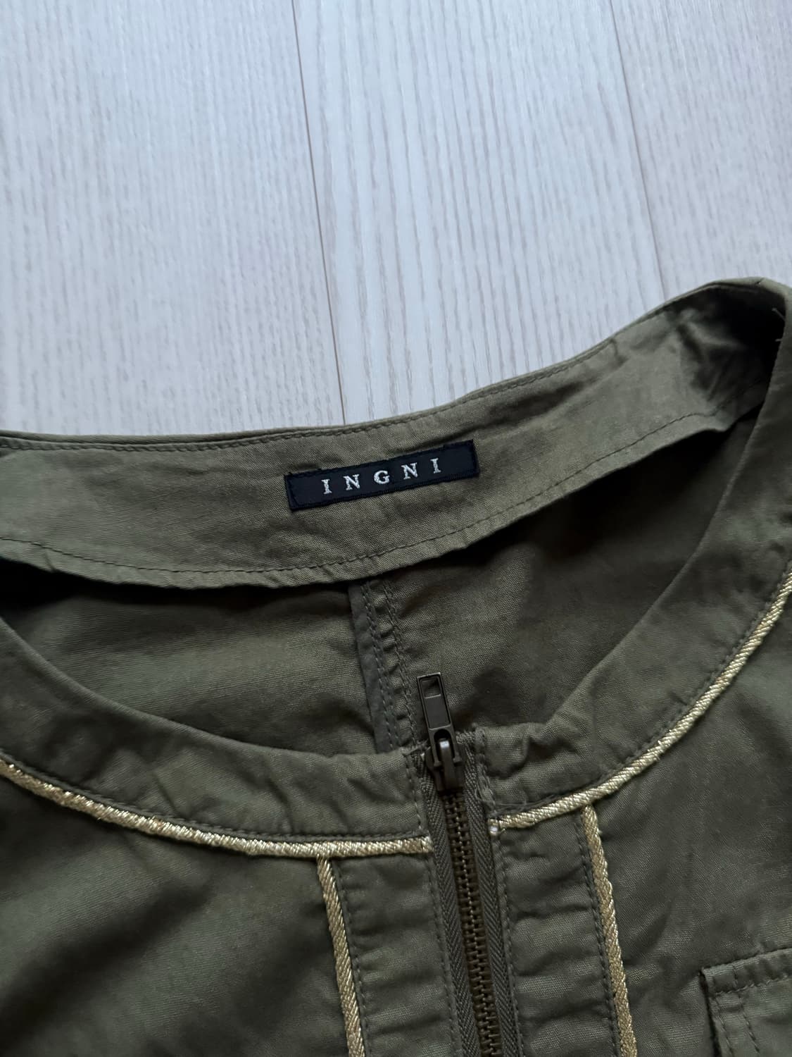 JPN 포켓 카키 자켓 상품이미지8