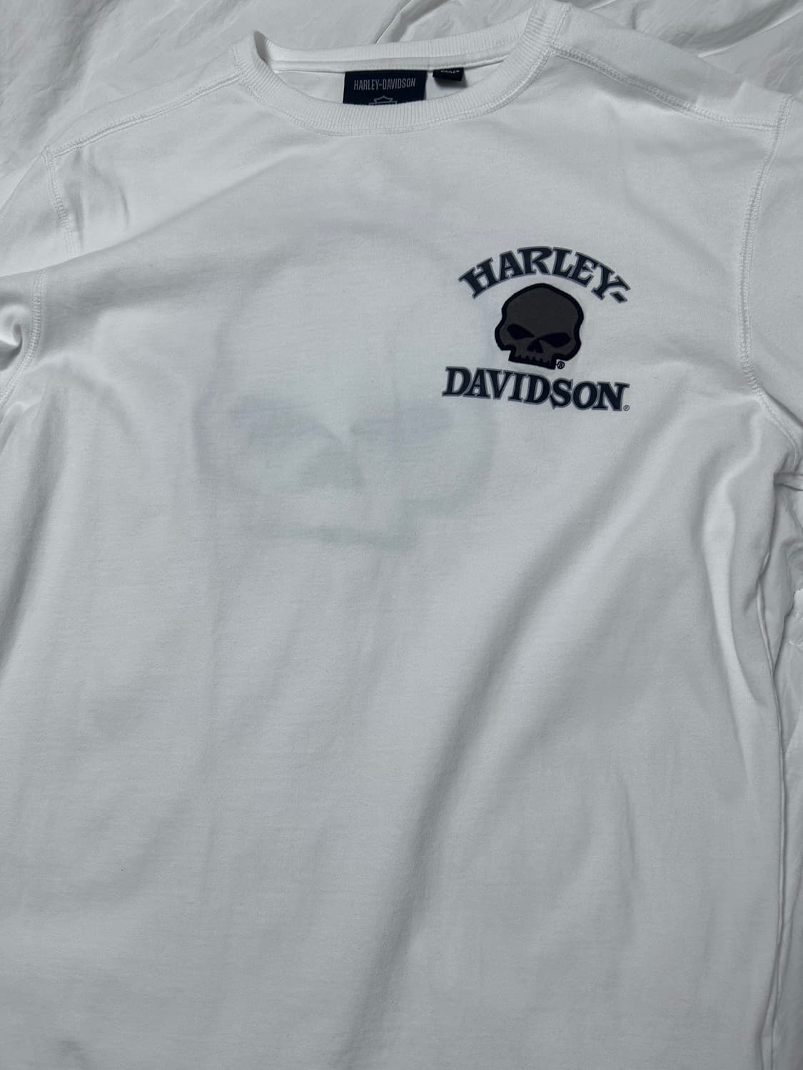 Harley Davidson skull long sleeve 상품이미지1