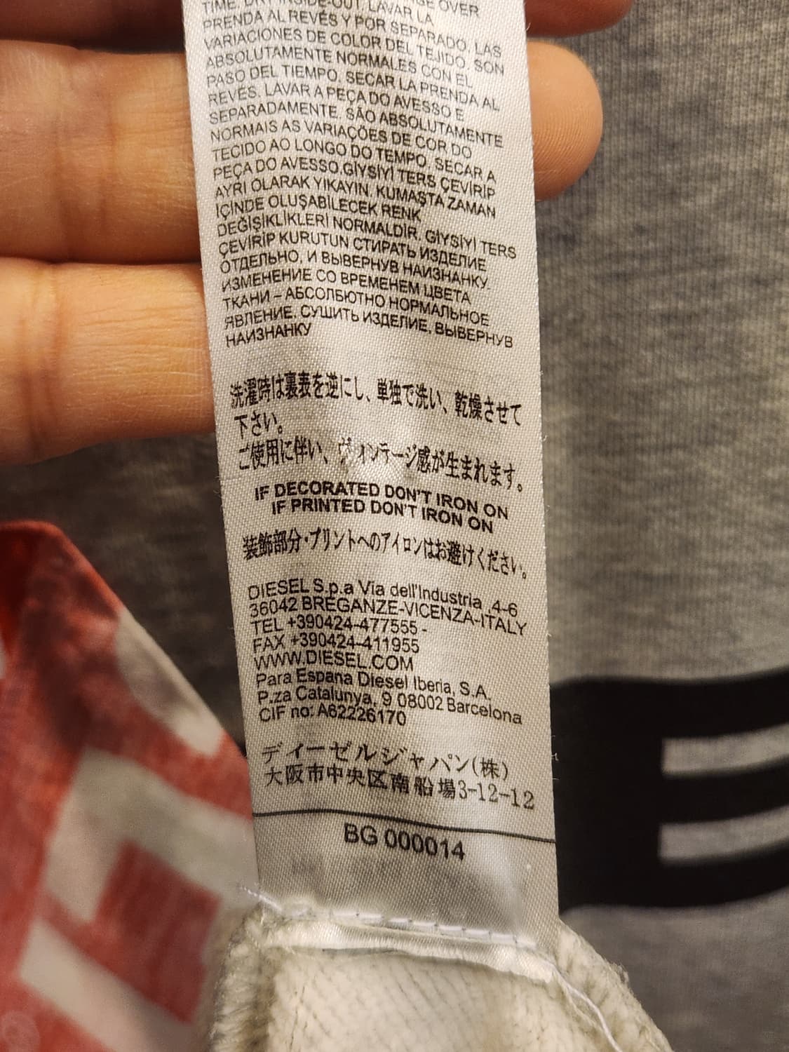 디젤 맨투맨 상품이미지8