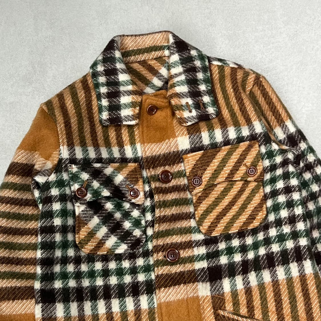 VAN JAC 체크 울자켓 s09538 상품이미지3