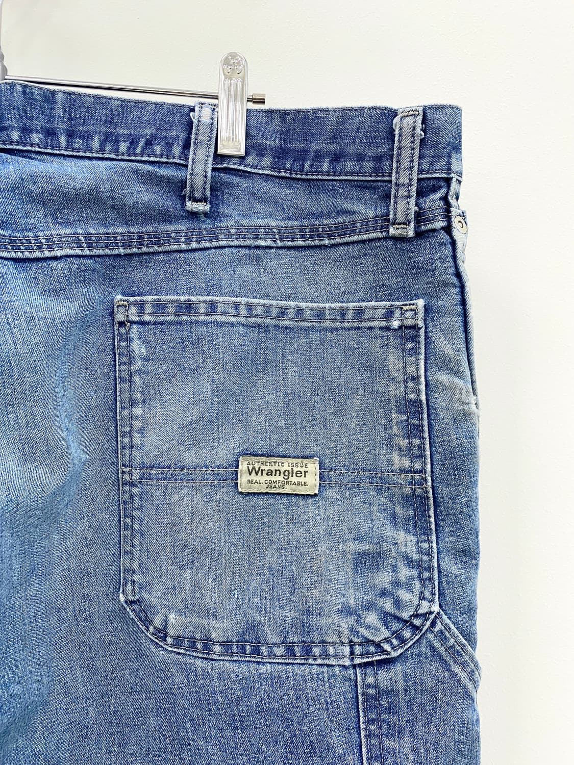 00‘s 랭글러 페인티드 데님 카펜더 팬츠 상품이미지4