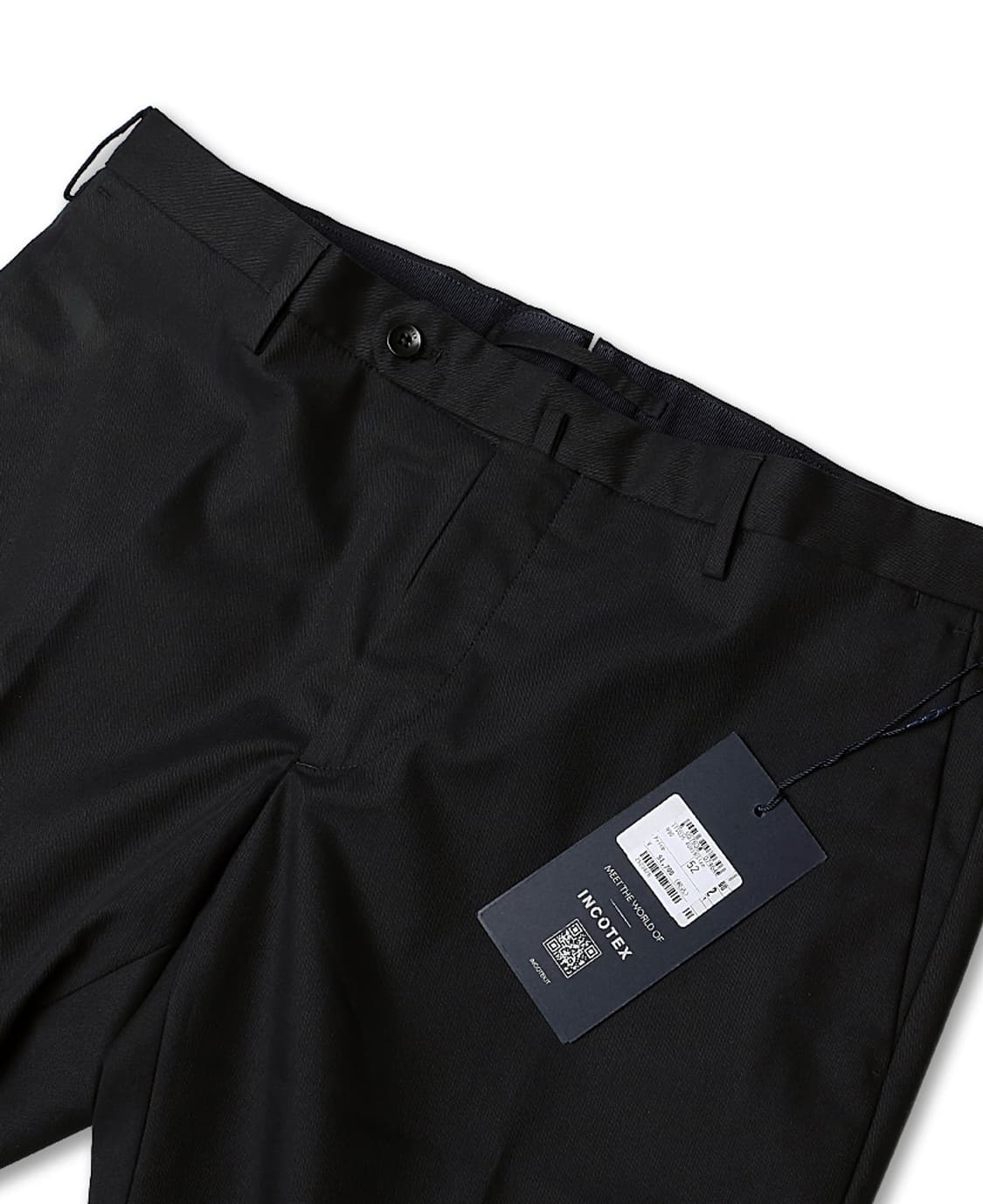 인코텍스 [Incotex] 블랙 폴리 슬림핏 컴포트 트라우저 트레블러 상품이미지3