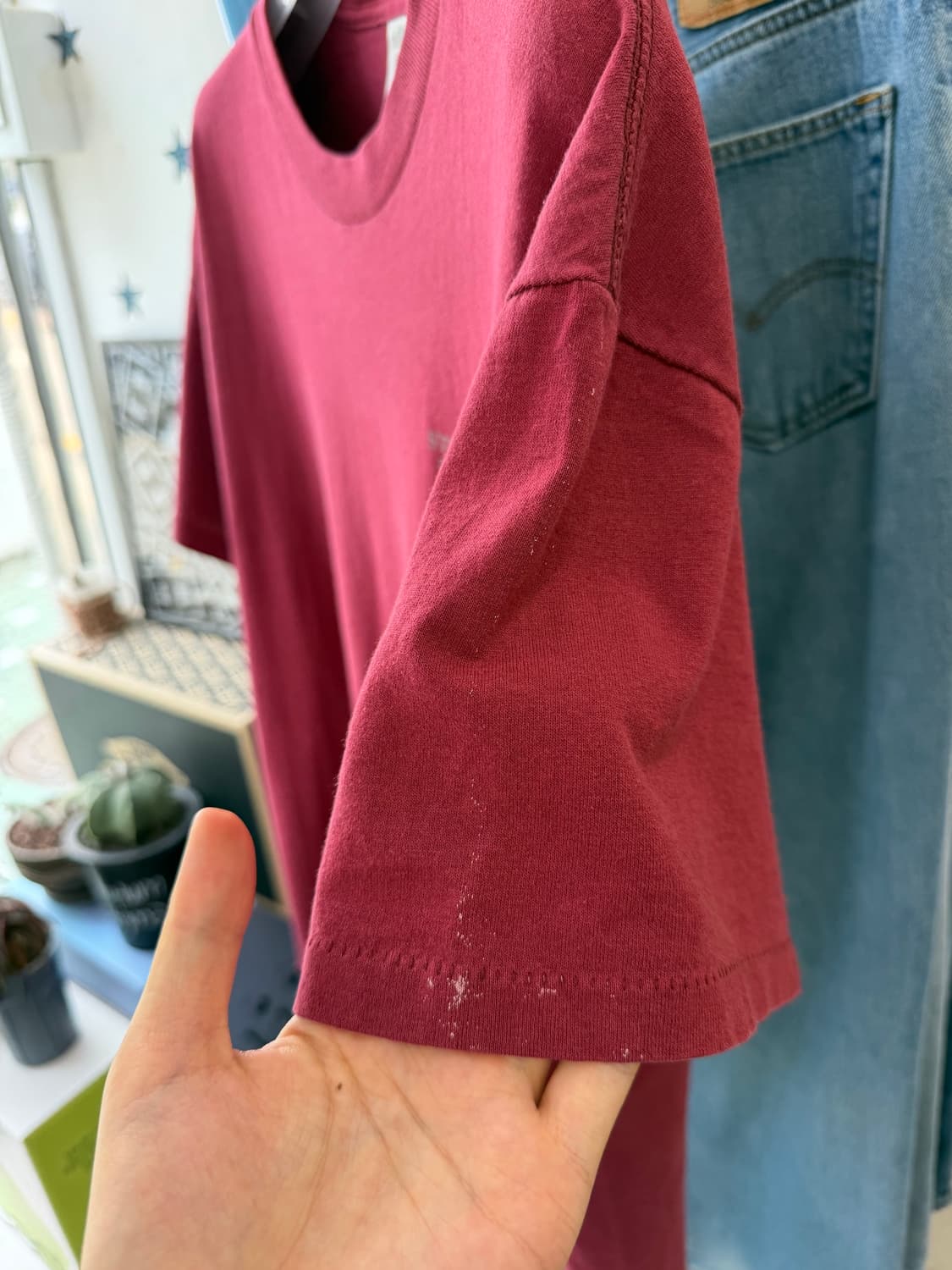Oneita cutting Tee 상품이미지3