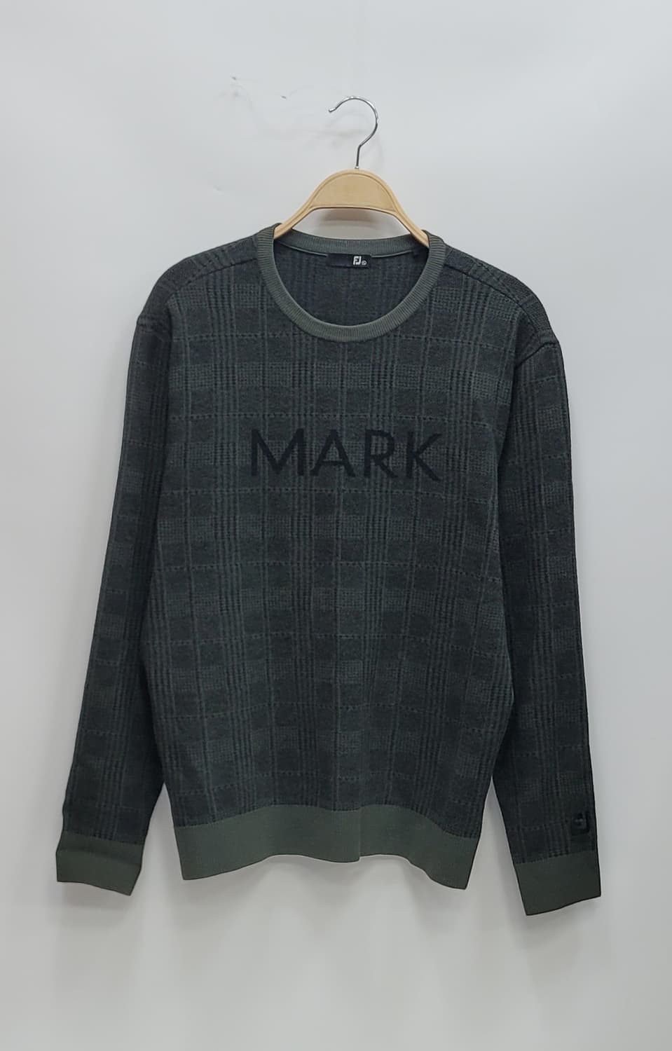 FOOTJOY 20FW 풋조이 라운드넥 체크 니트 / 남 XL (105) 상품이미지1