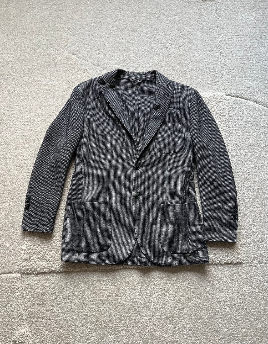 L.B.M. 1911 테일러드 블랙 도트 울 자켓 (103-105) 상품이미지2