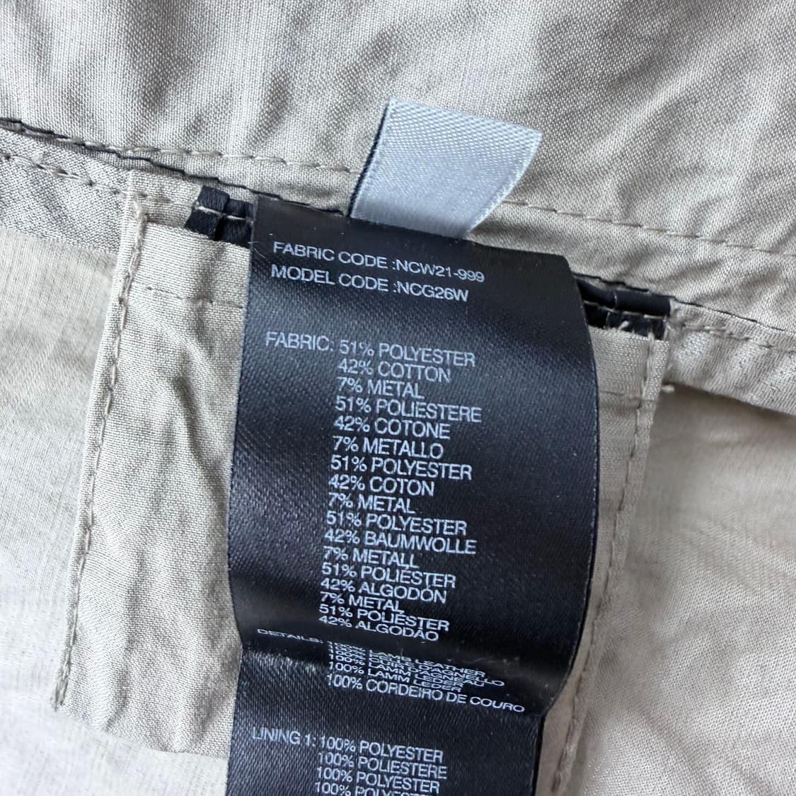 아르마니 꼴레지오니 코티드 자켓 상품이미지7