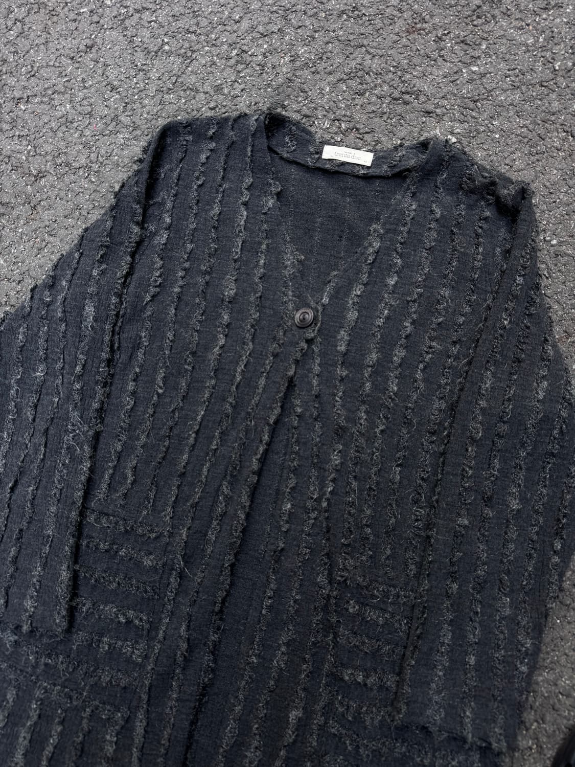 Trenta Due 텍스처 니트 가디건 상품이미지2