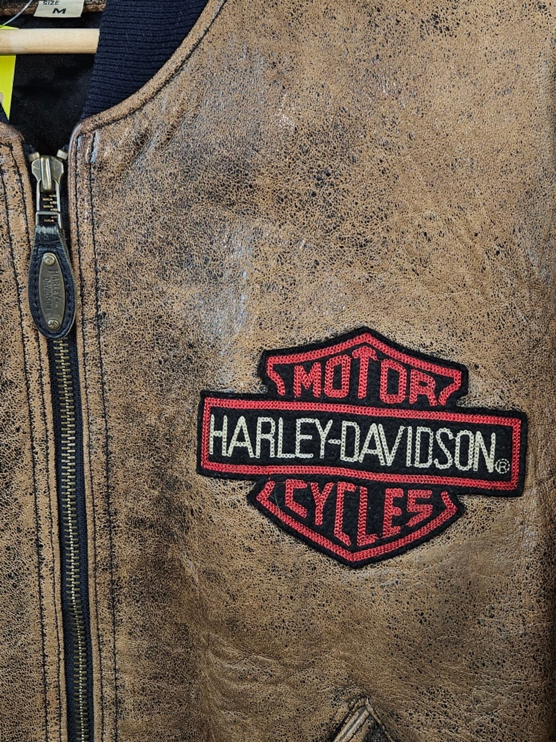 할리데이비슨 모터사이클 스포츠 레더 봄버 자켓 ( M ) / 11136 상품이미지5