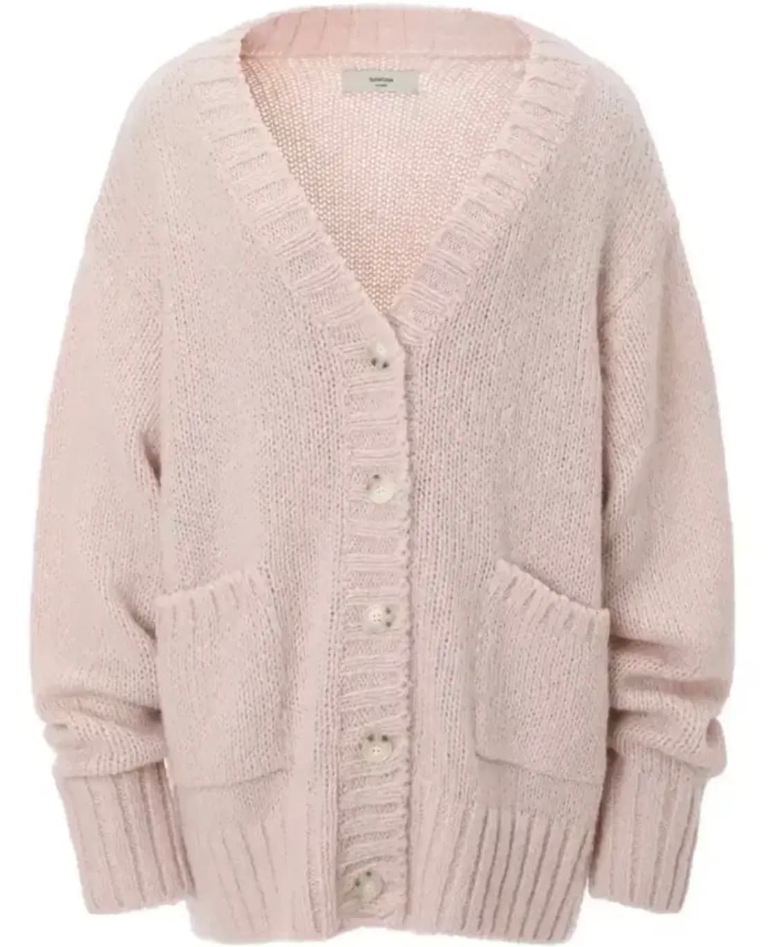 쓰리타임즈 루즈피넛가디건 판매해요 상품이미지1