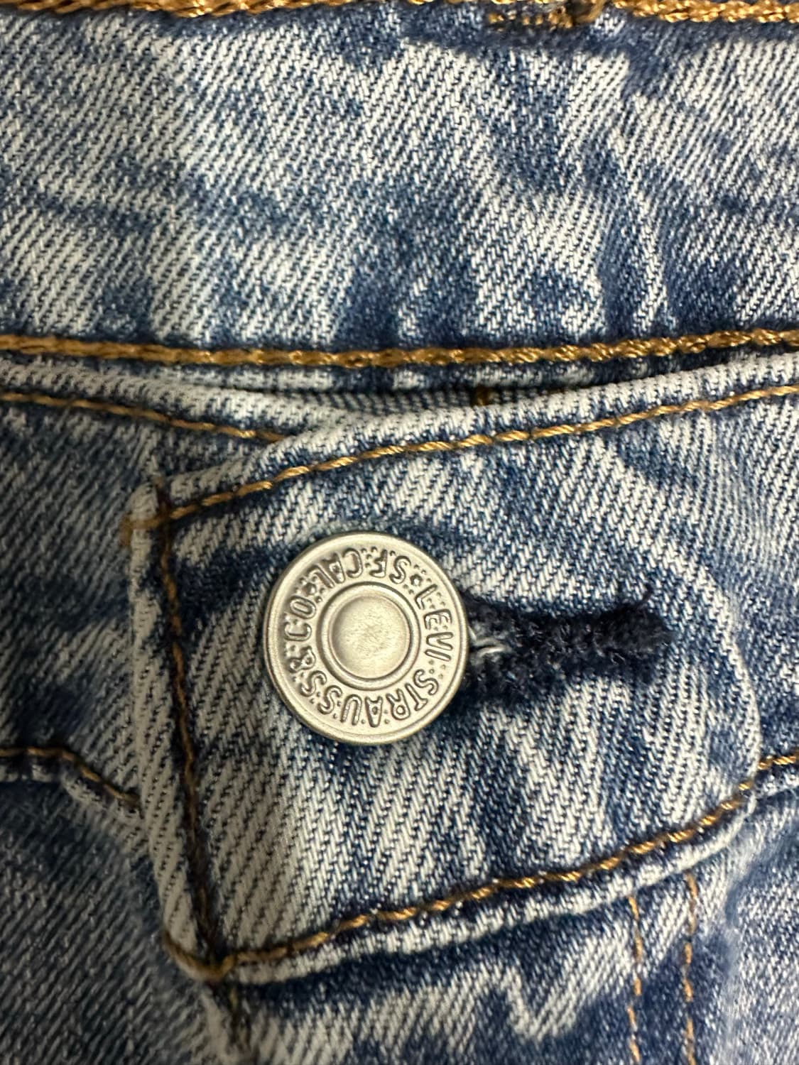 리바이스 Levis 511 슬림핏 연청 데님 팬츠 W36 L32 상품이미지8