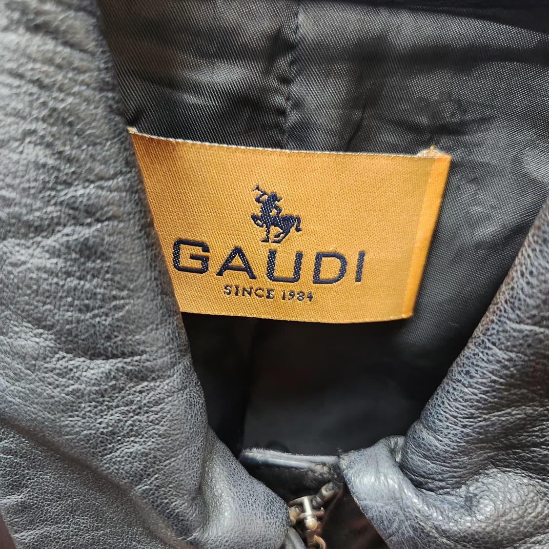 GAUDI 가우디 소가죽 가죽자켓 S 상품이미지5