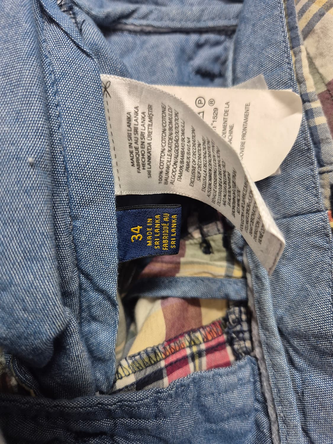 폴로 패치워크 하프팬츠  상품이미지4