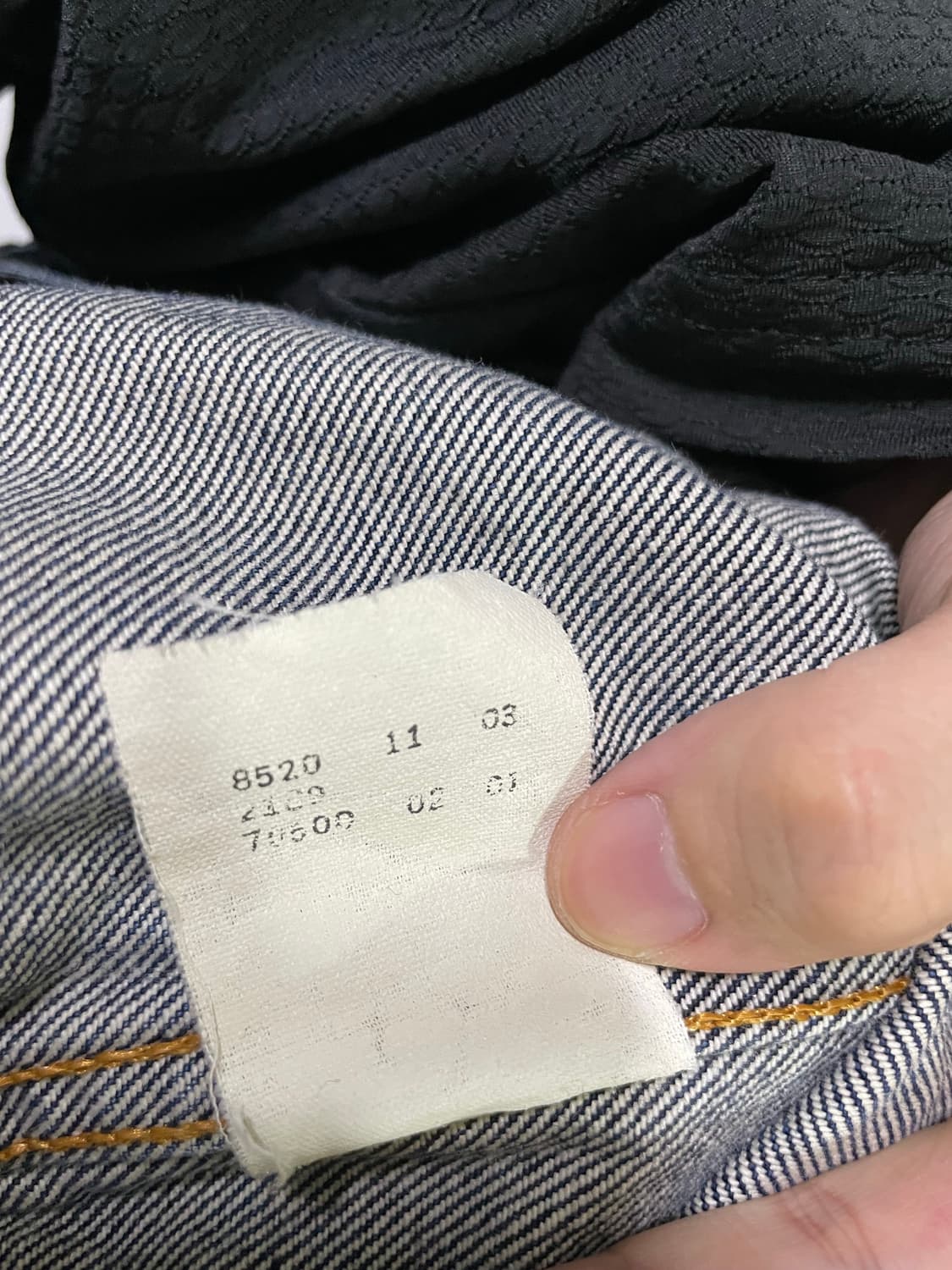 리바이스 빈티지 데님 자켓 타입3 자켓 XL 105 사이즈 상품이미지9