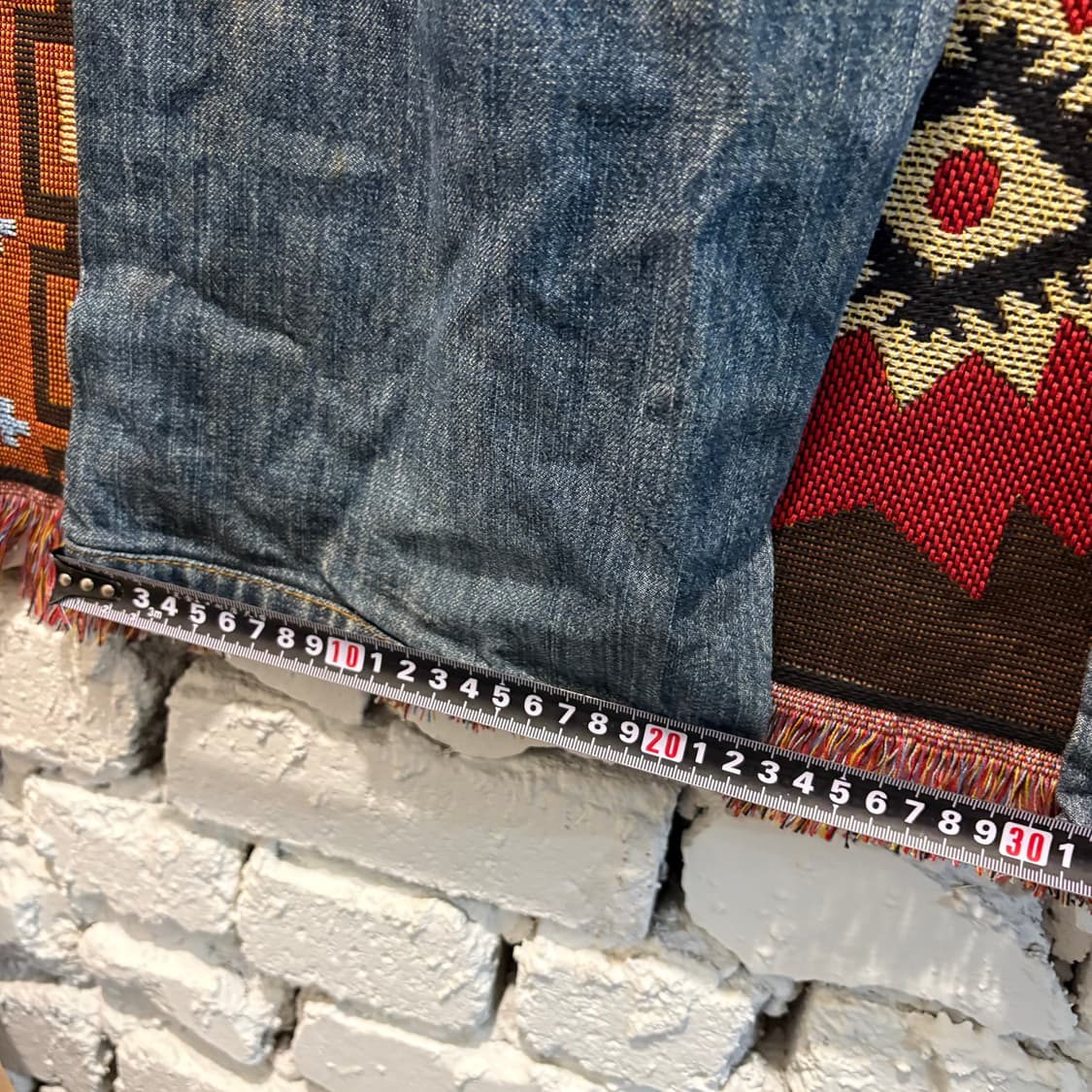 아르마니 진스 빈티지 데님팬츠 상품이미지7