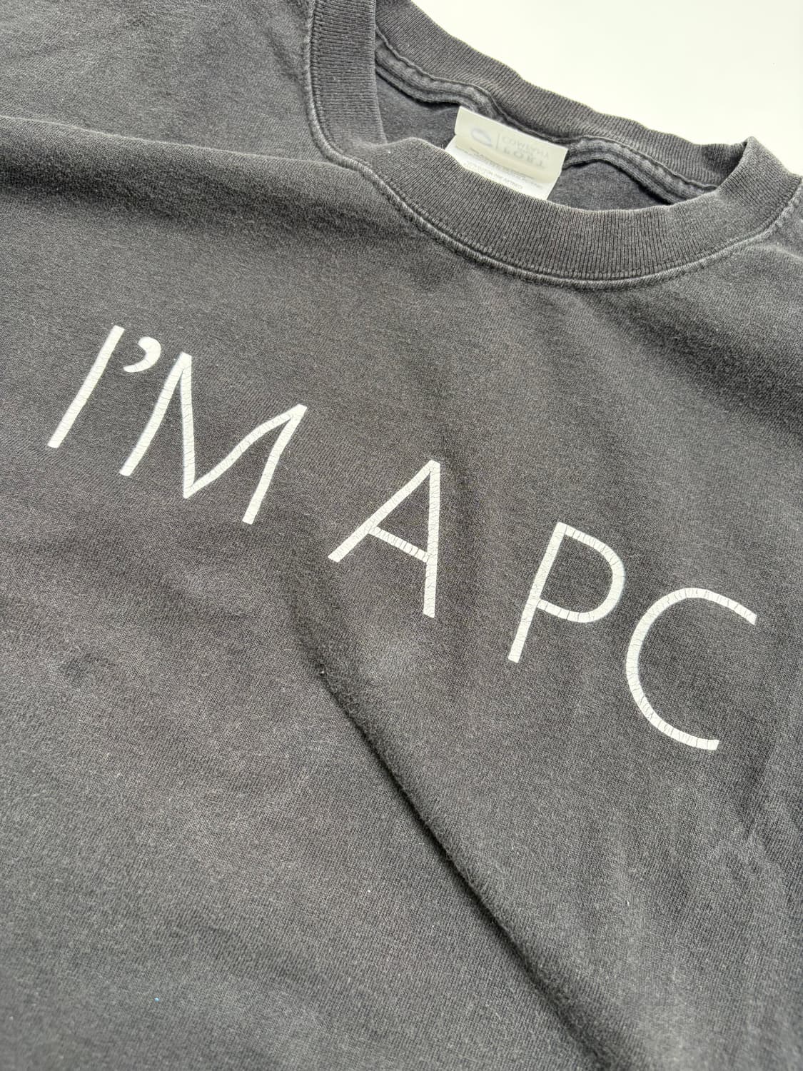 00s Windows I'M A PC Tee (black) 상품이미지5