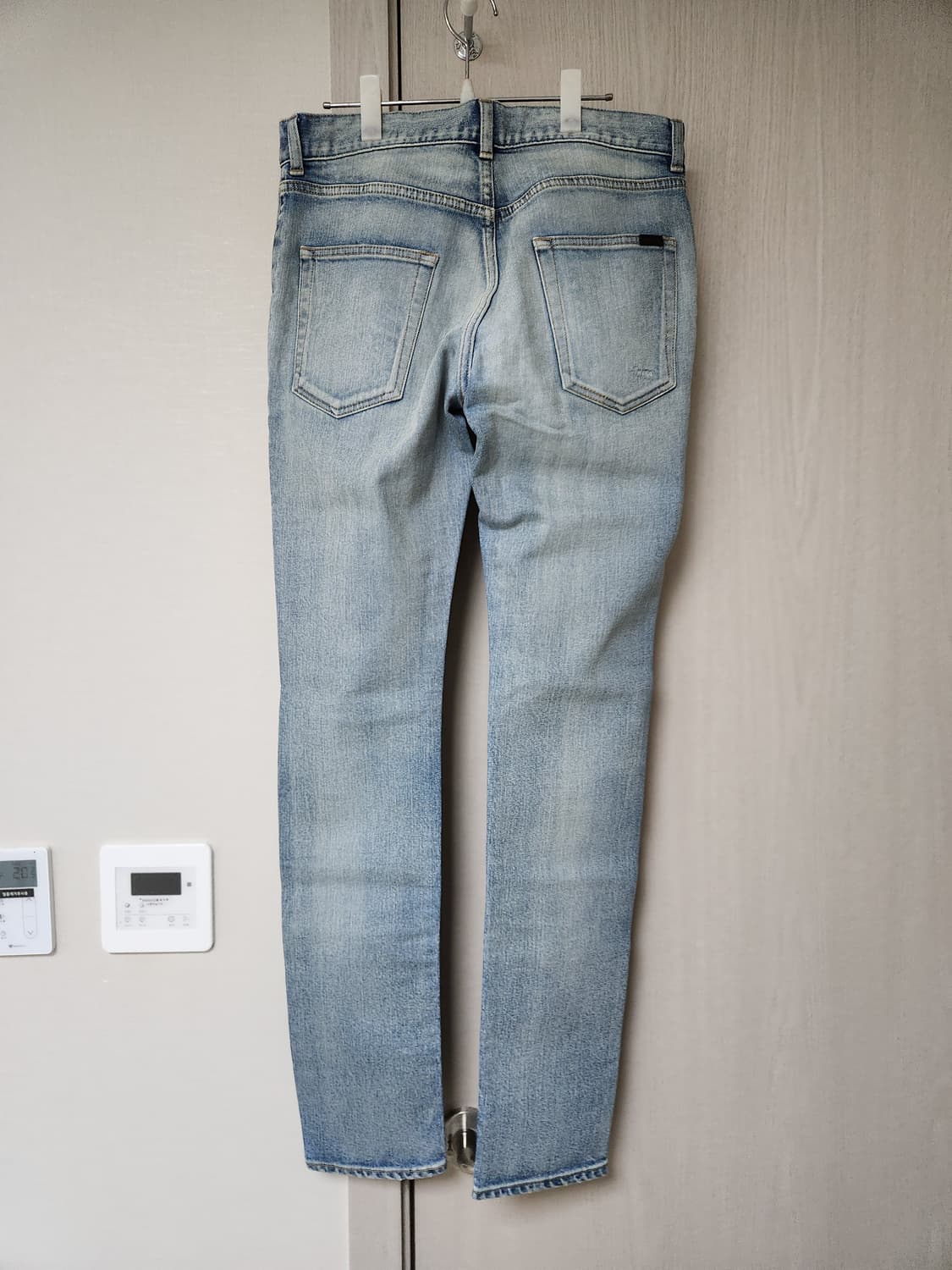 생로랑 강동원 연청워싱 무릎디스진 유일매물 상품이미지7