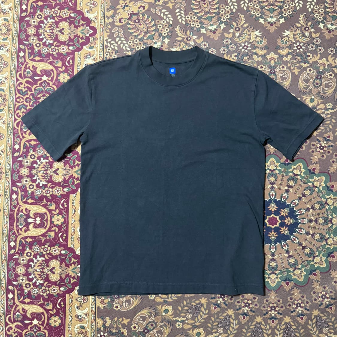 이지 갭 숏슬리브 티셔츠 블랙 상품이미지1