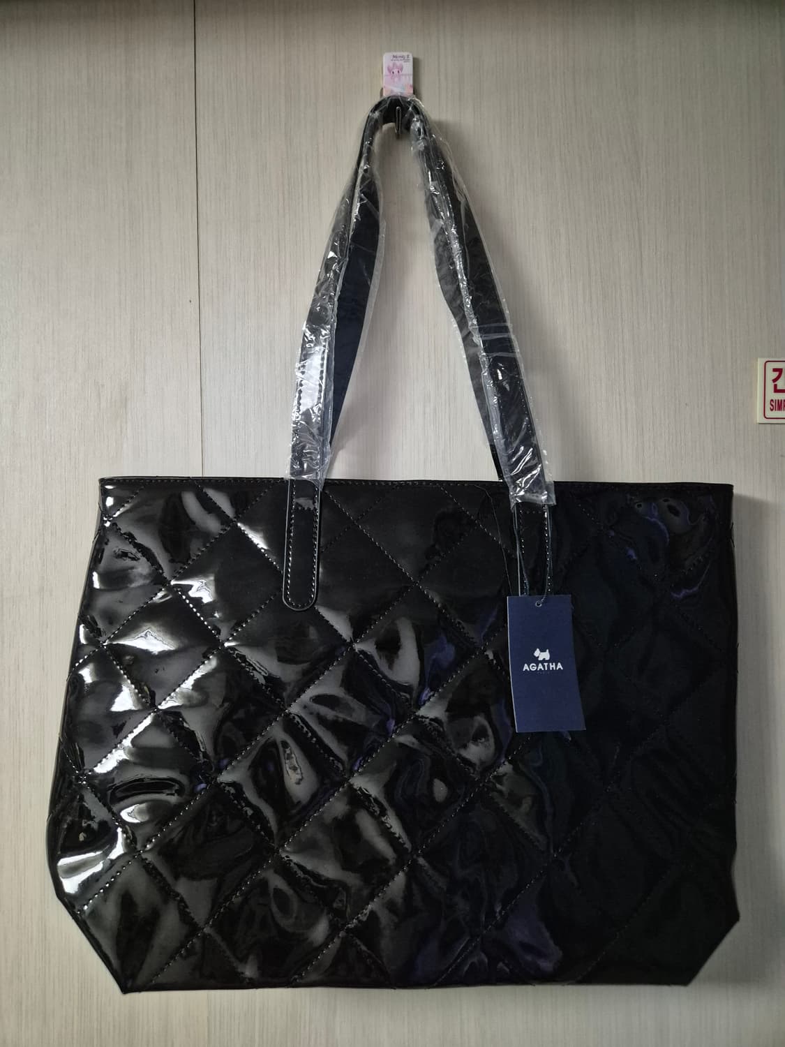 아가타(AGATHA)퀼팅 애나멜 토트 쇼퍼백 상품이미지2
