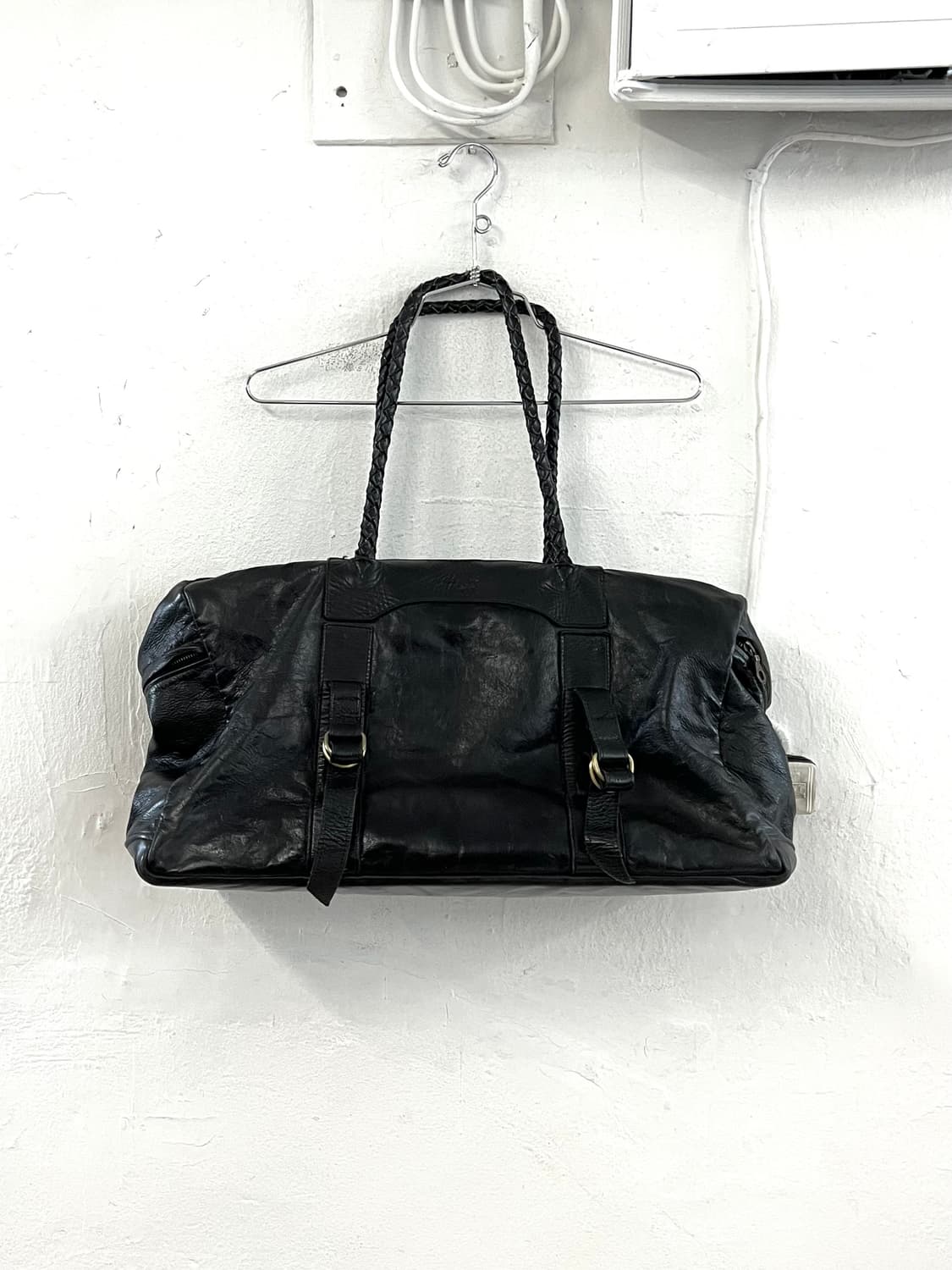 JAS MB 레더 트래블백 상품이미지1