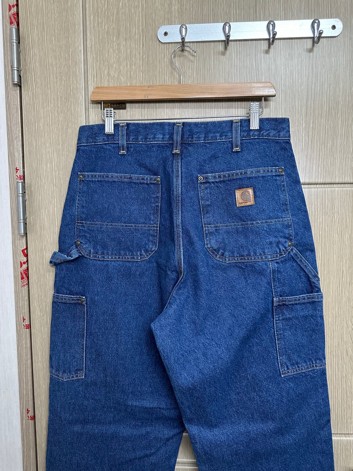 칼하트 B73-DST 더블니 데님 팬츠 32x32 상품이미지3