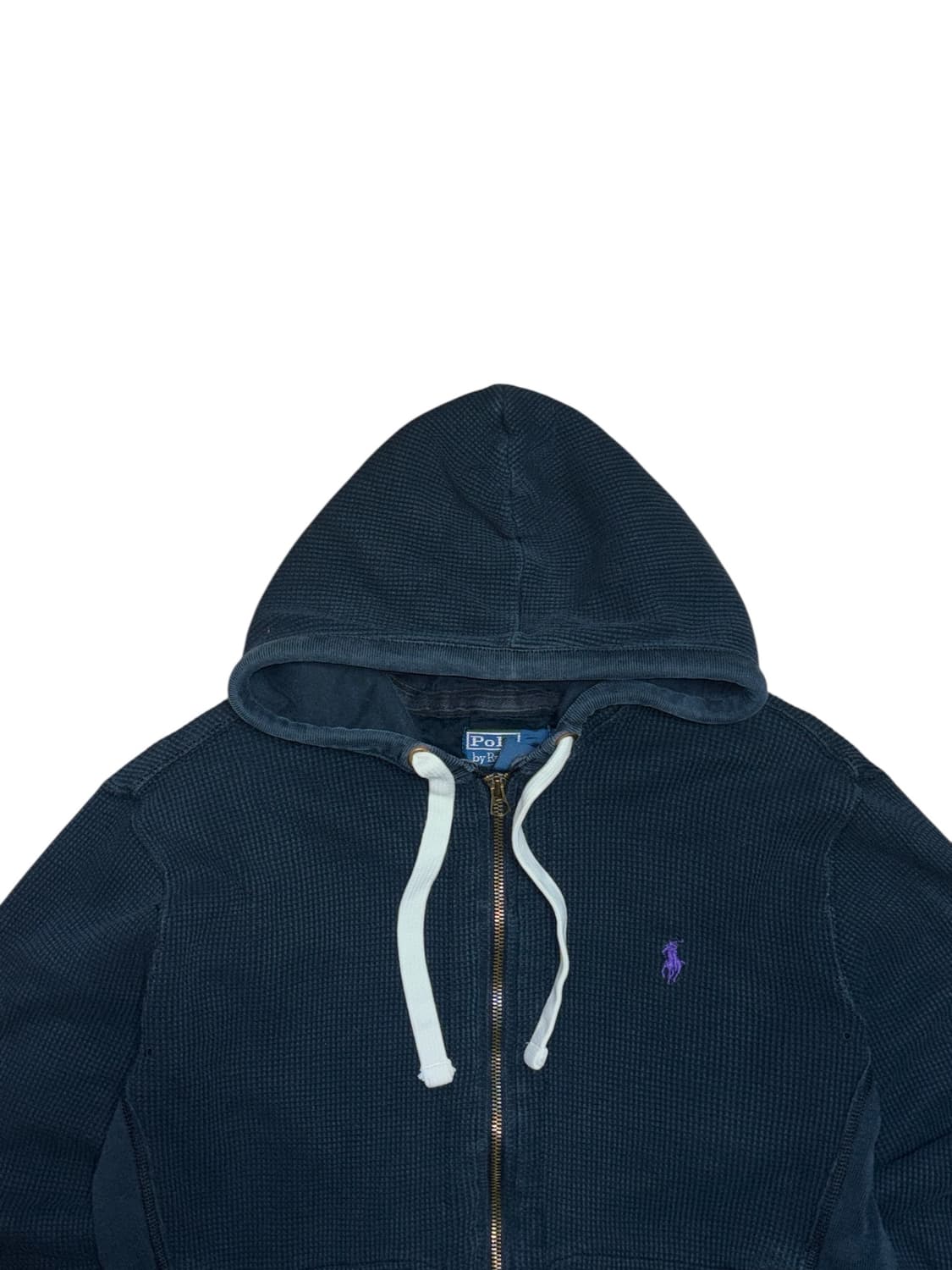 폴로 랄프로렌 빈티지 와플 투웨이 후드집업 상품이미지6