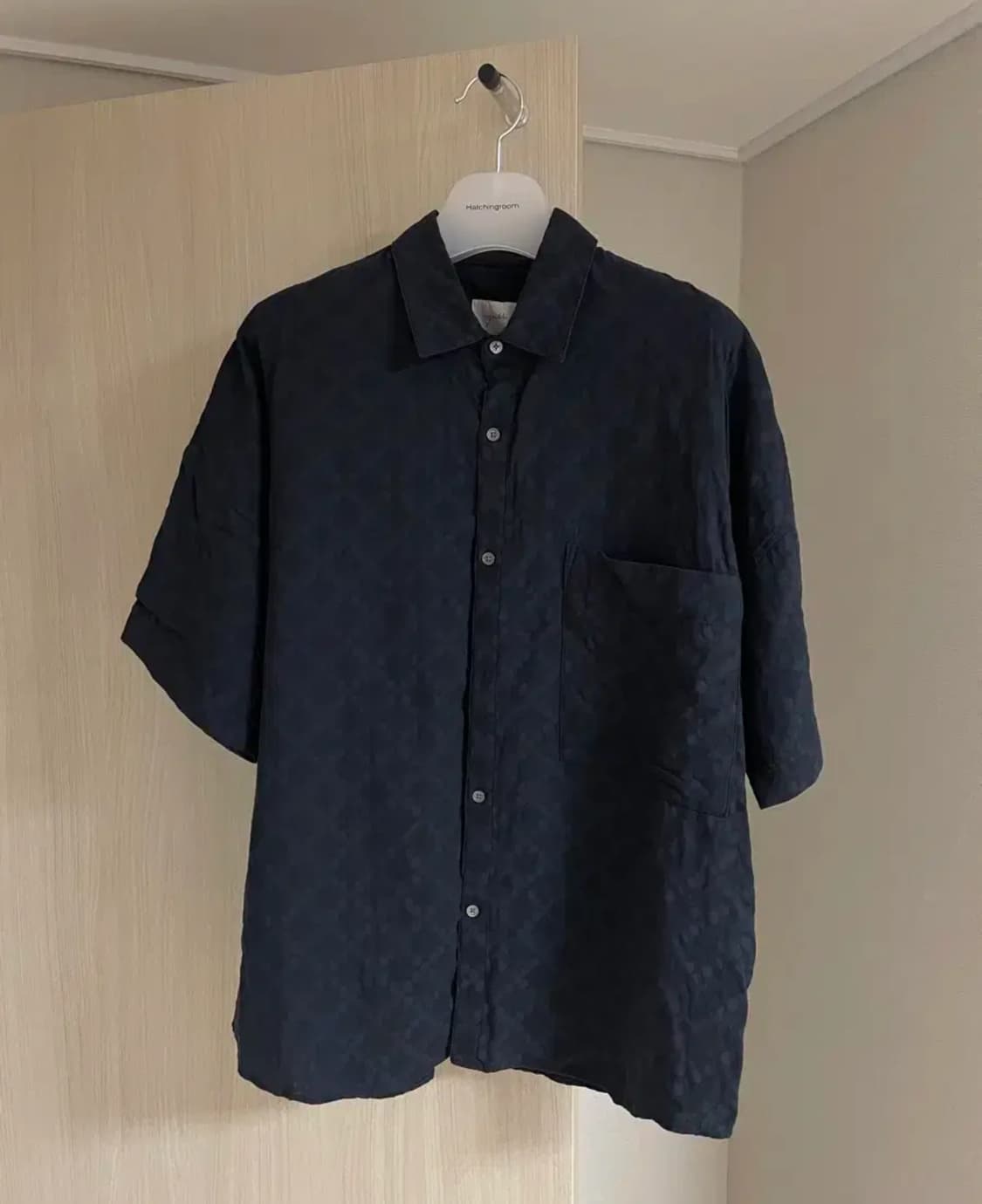 유스 오버사이즈 하프 셔츠 m 상품이미지2