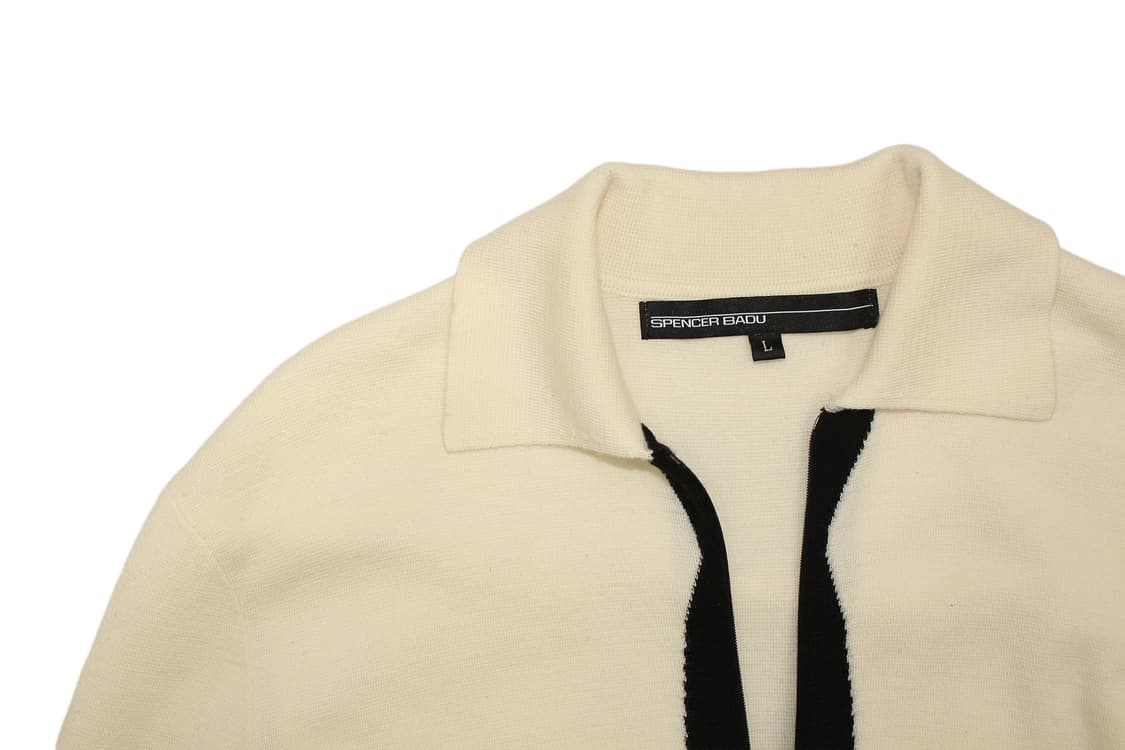 SPENCER BADU 스펜서 바두 집업 니트 드레스 셔츠 상품이미지2