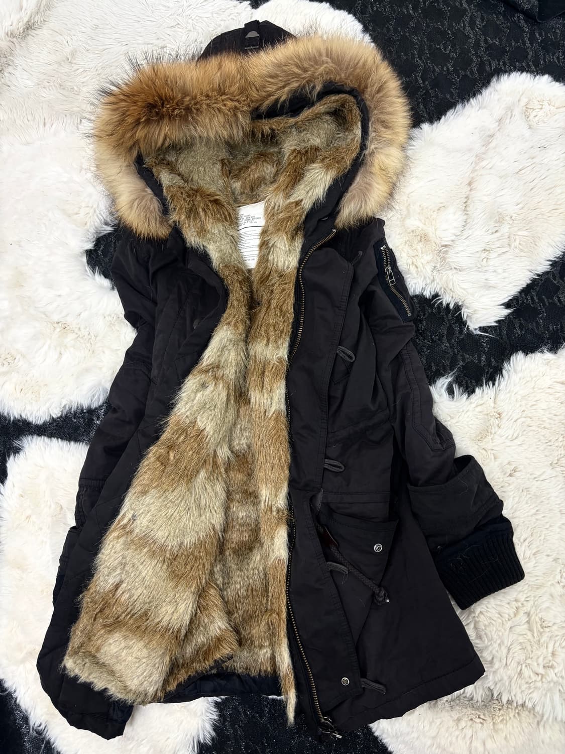 [MOUSSY] Over-Hoodie Fur Trimming Combat 상품이미지7