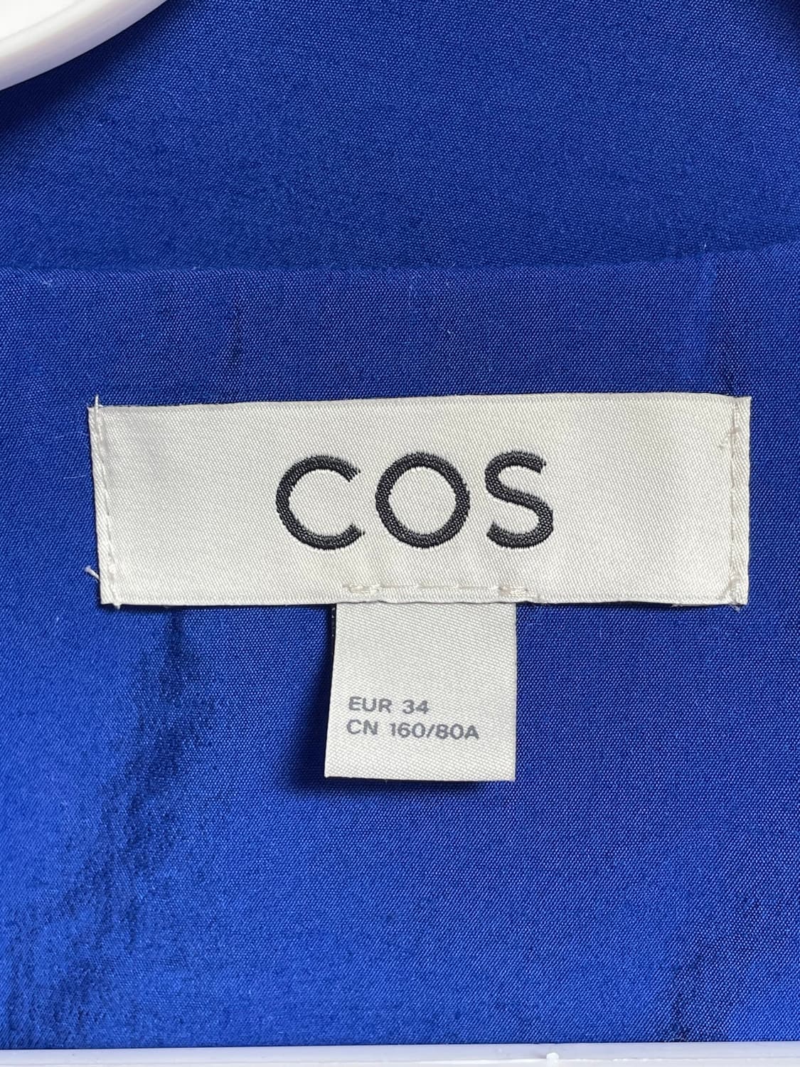 COS 블루 프릴 원피스 EUR 34 상품이미지6