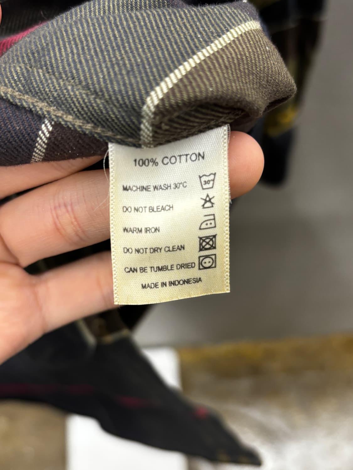 Barbour 바버 클래식 체크 셔츠 상품이미지5