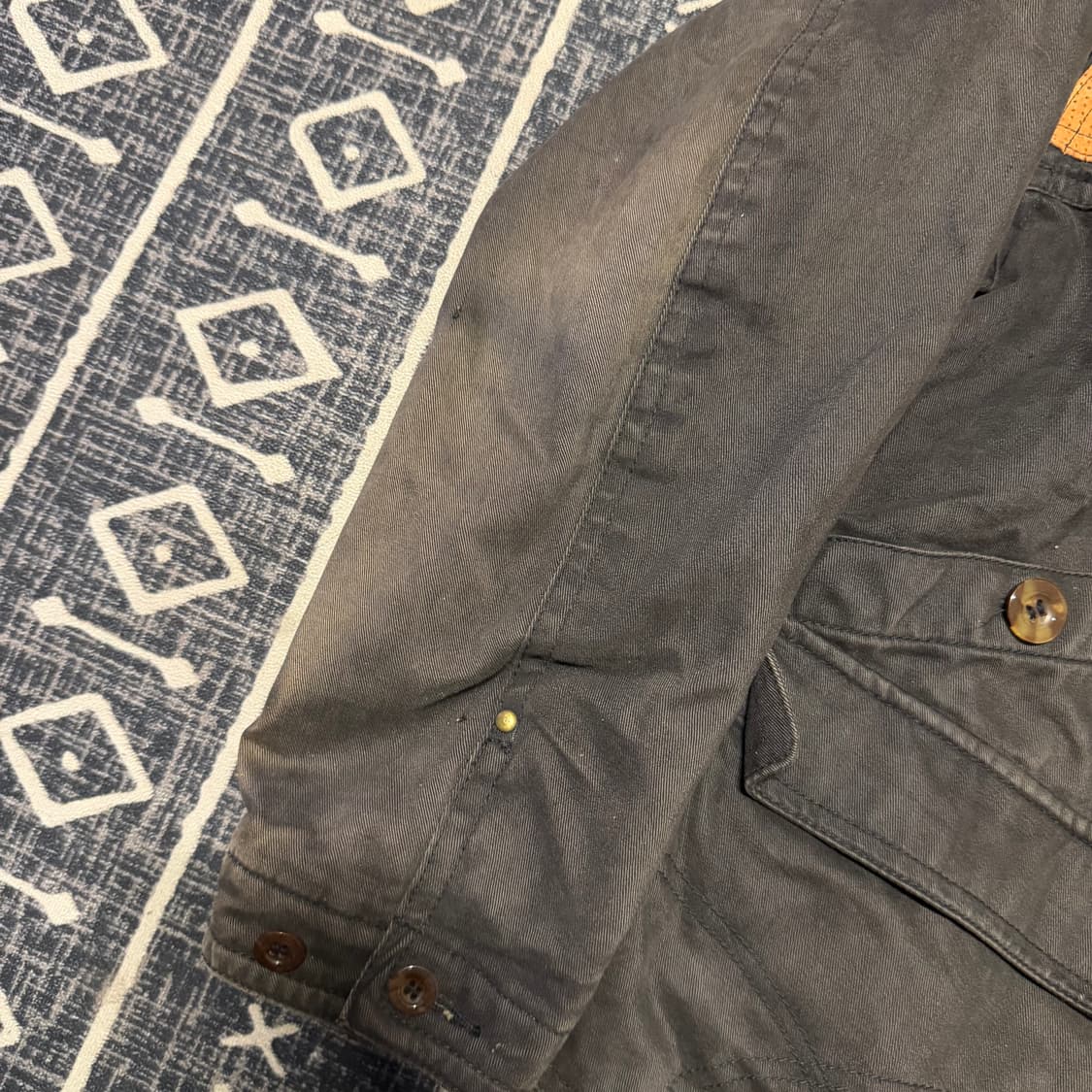 가죽 디테일 웨스턴 자켓 상품이미지3