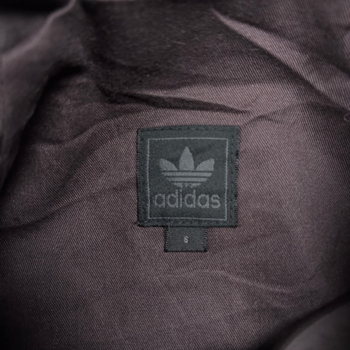 아디다스00‘s 브라운컬러 빅 트레포일 코치자켓 상품이미지5