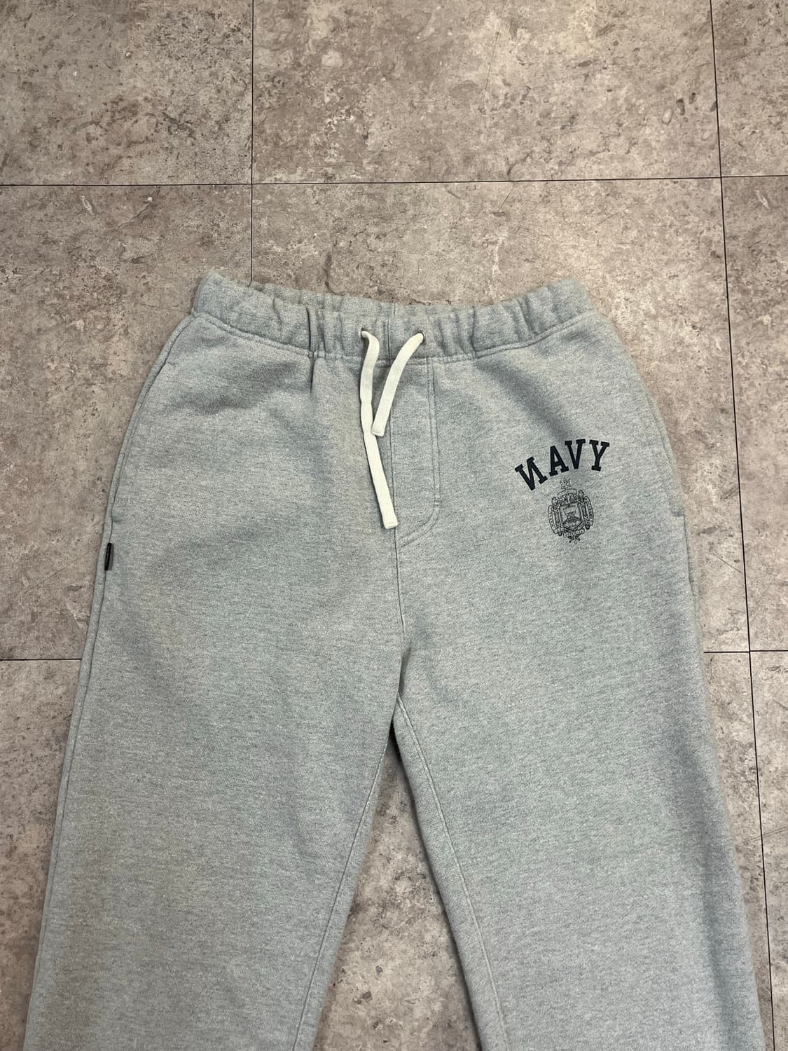 에스피오나지 밴딩 스웻 팬츠 그레이 XL #csz3271 상품이미지4