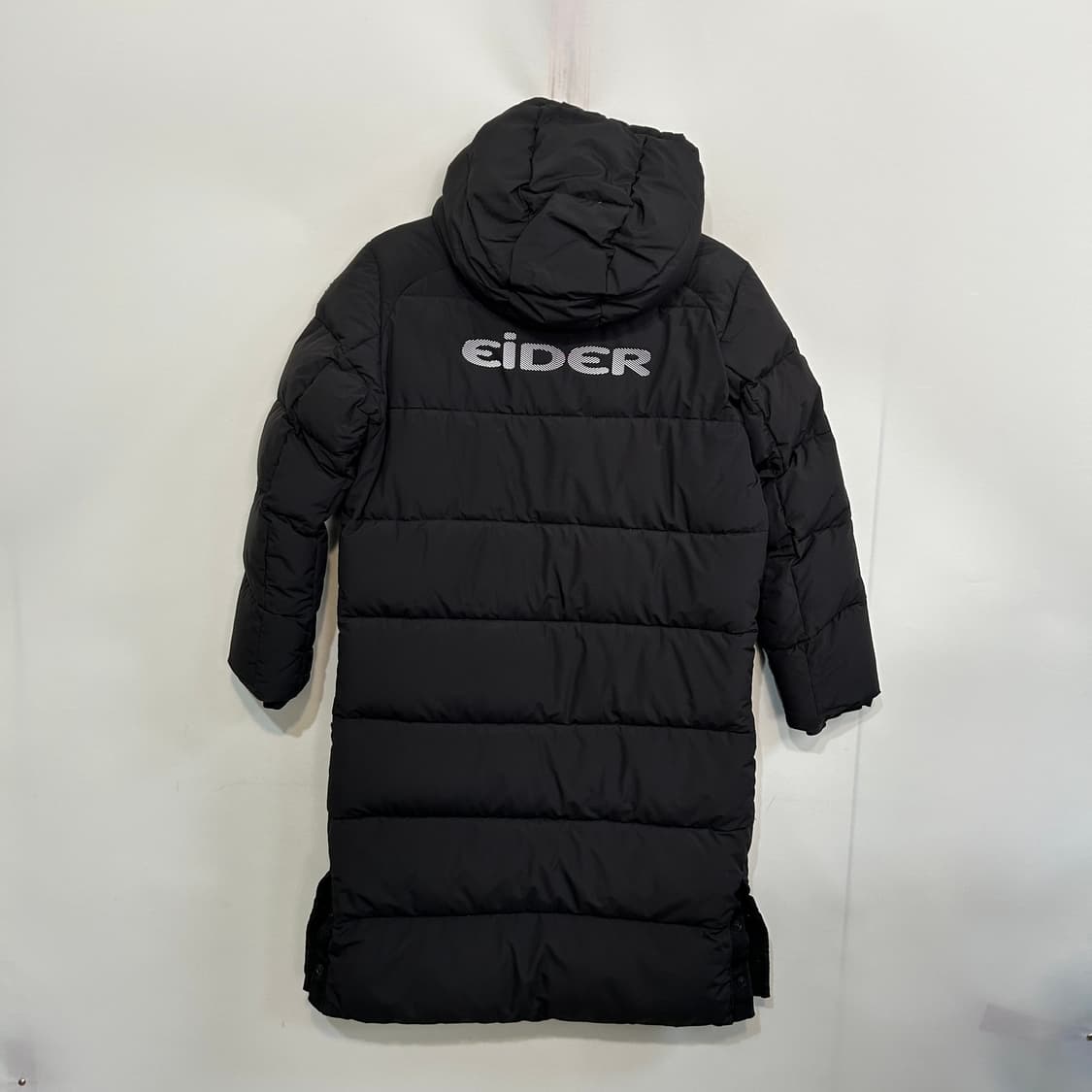아이더 키즈 구스다운 롱패딩 150 블랙  상품이미지3