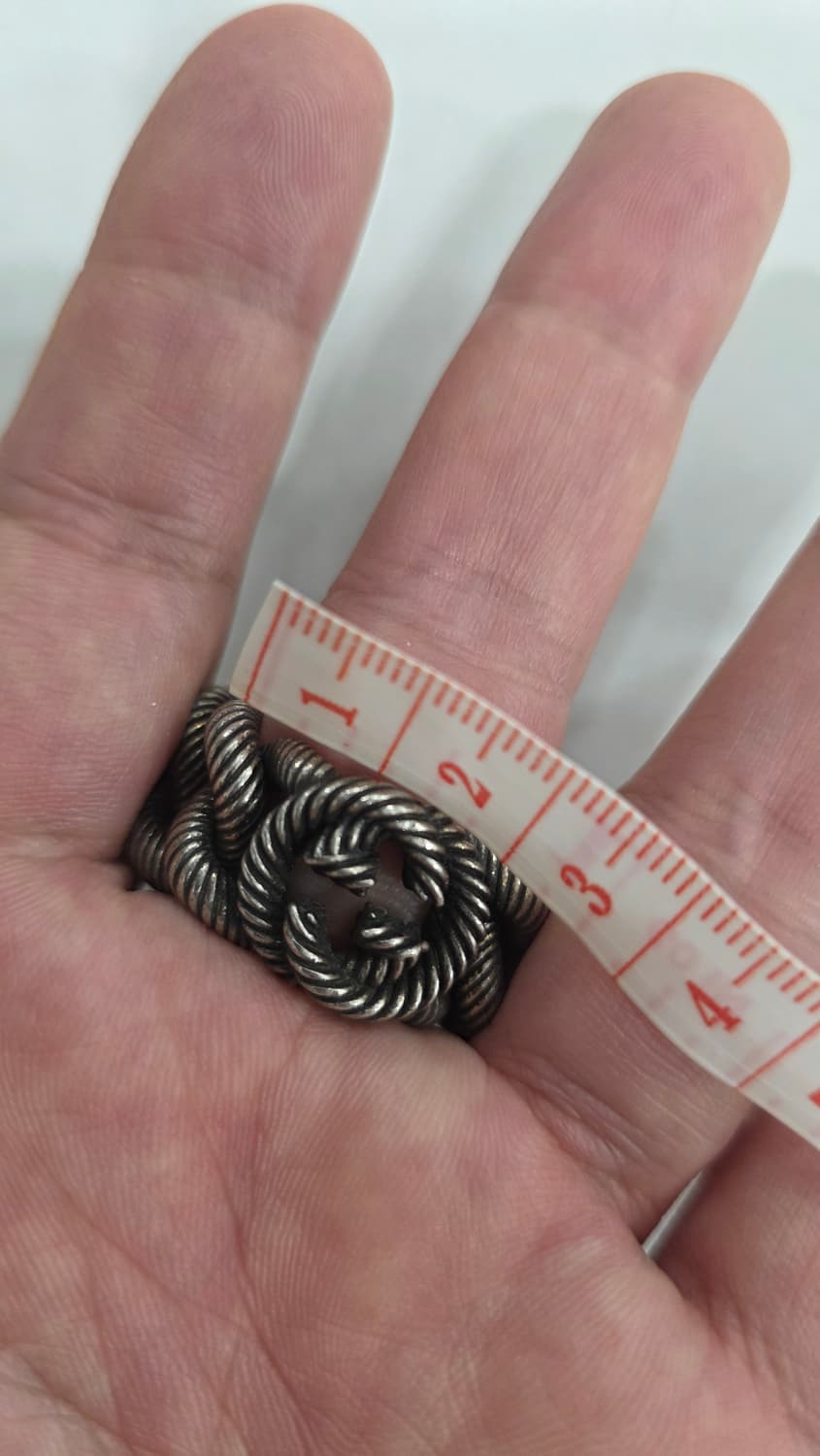 구찌 925실버 팔찌 반지세트 상품이미지8