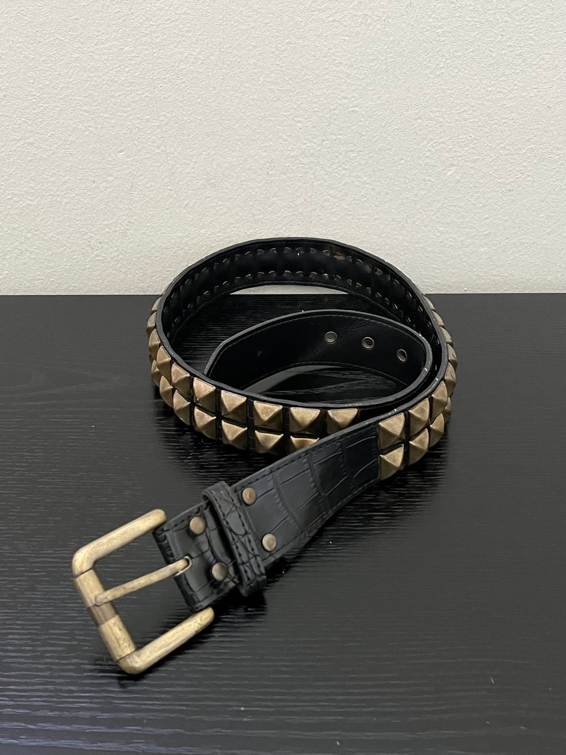 Japan vtg 스터드 벨트 상품이미지3