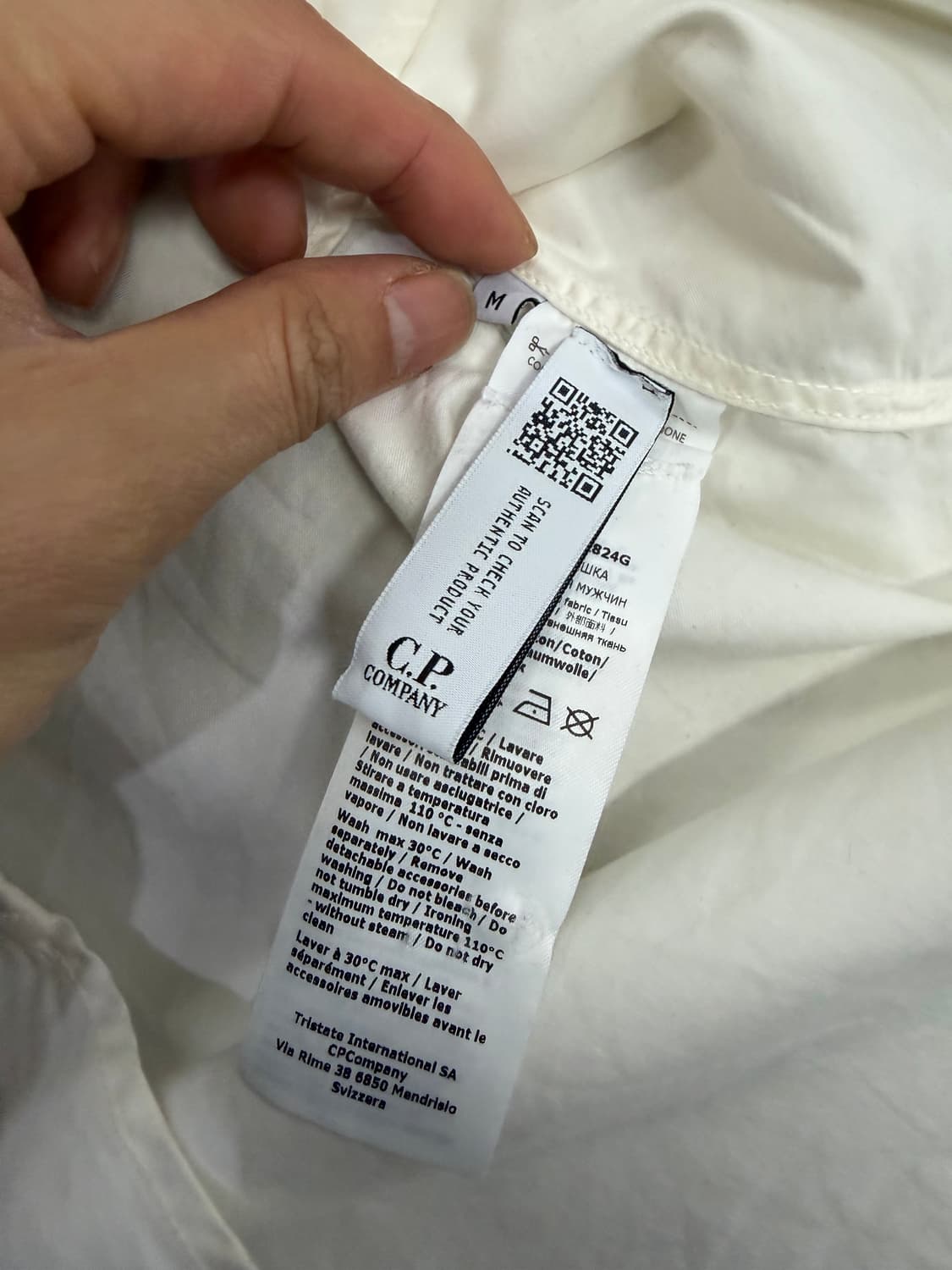 정품) CP컴퍼니 렌즈 셔츠형 포켓 자켓 M 상품이미지7