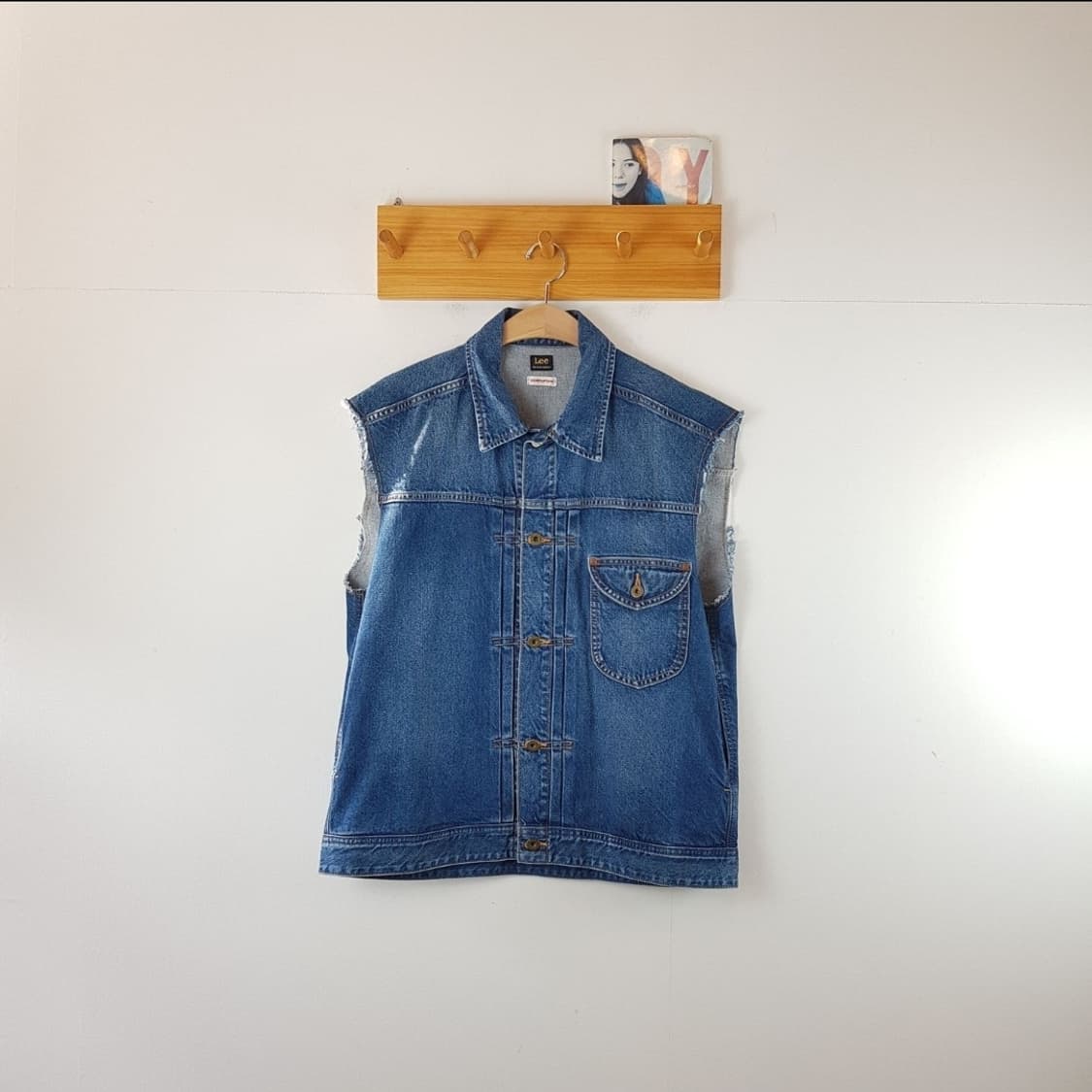 리 슬리브리스 카우보이 재킷 상품이미지3