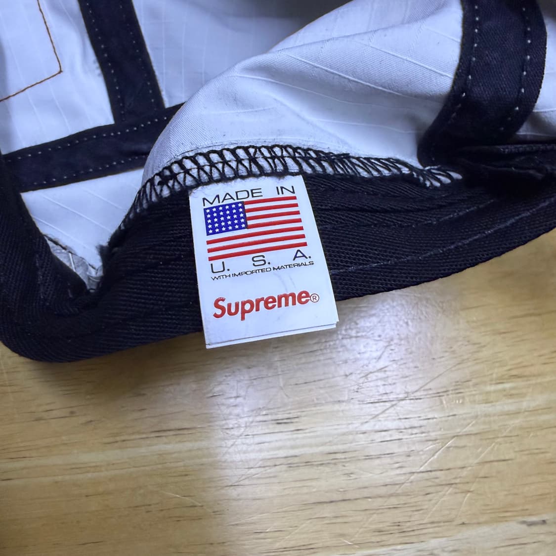 슈프림 디스트레스드 립스탑 캠프캡 스톤 23FW 상품이미지5