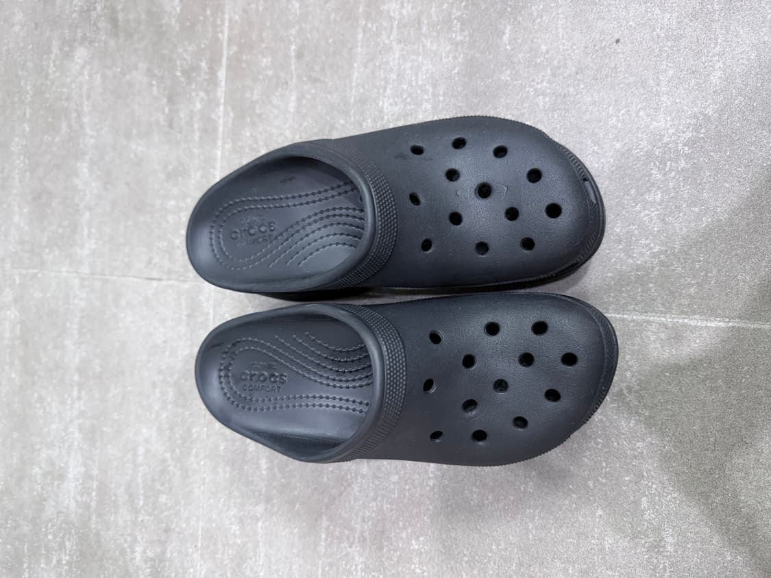 크록스 사이렌 클로그 블랙 6 (250) 상품이미지5